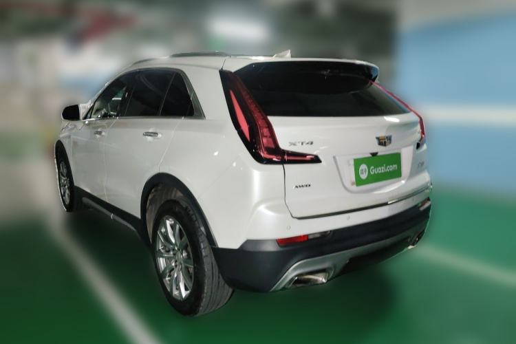 Used Cadillac XT4 2018 28T Four-Wheel Drive Leading Model Rear Left 45 Deg