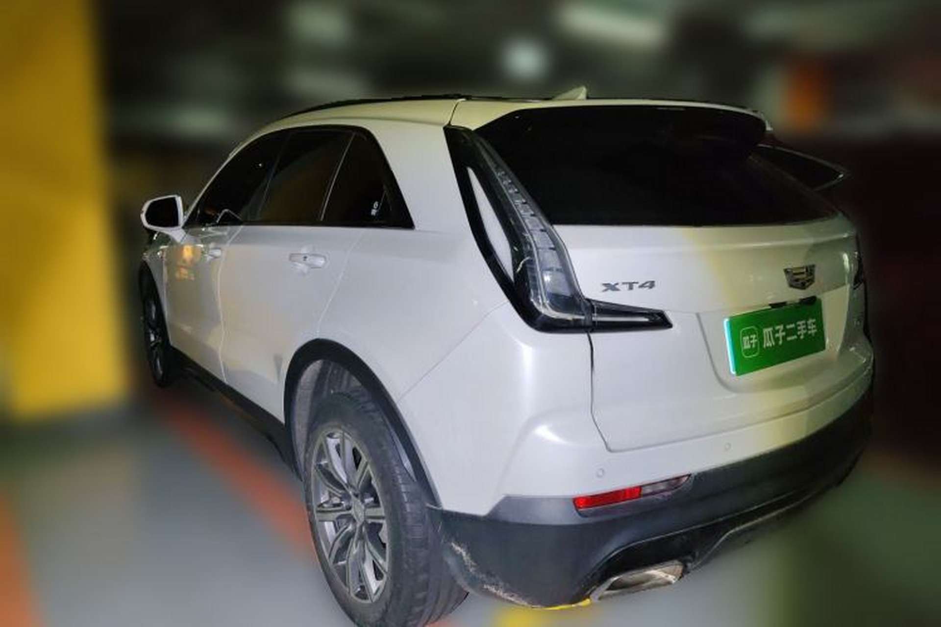 Used Cadillac XT4 2018 28T Two-Wheel Drive Luxury Sport Model Rear Left 45 Deg