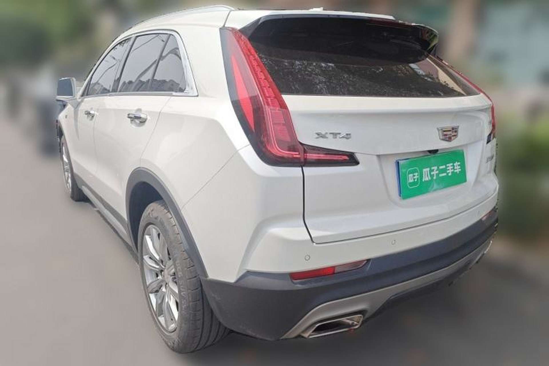 Used Cadillac XT4 2018 28T Two-Wheel Drive Leading Version Rear Left 45 Deg