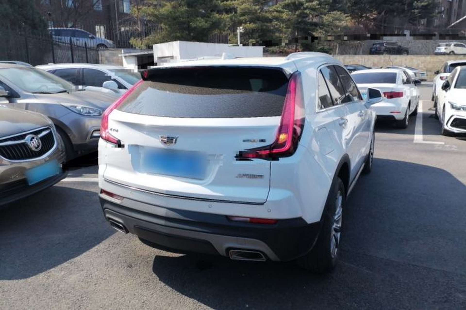 Used Cadillac XT4 2018 28T Two-Wheel Drive Leading Version Rear Right 45 Deg