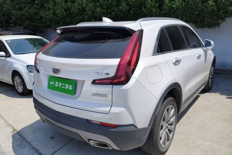 Used Cadillac XT4 2018 28T Two-Wheel Drive Leading Version Rear Right 45 Deg