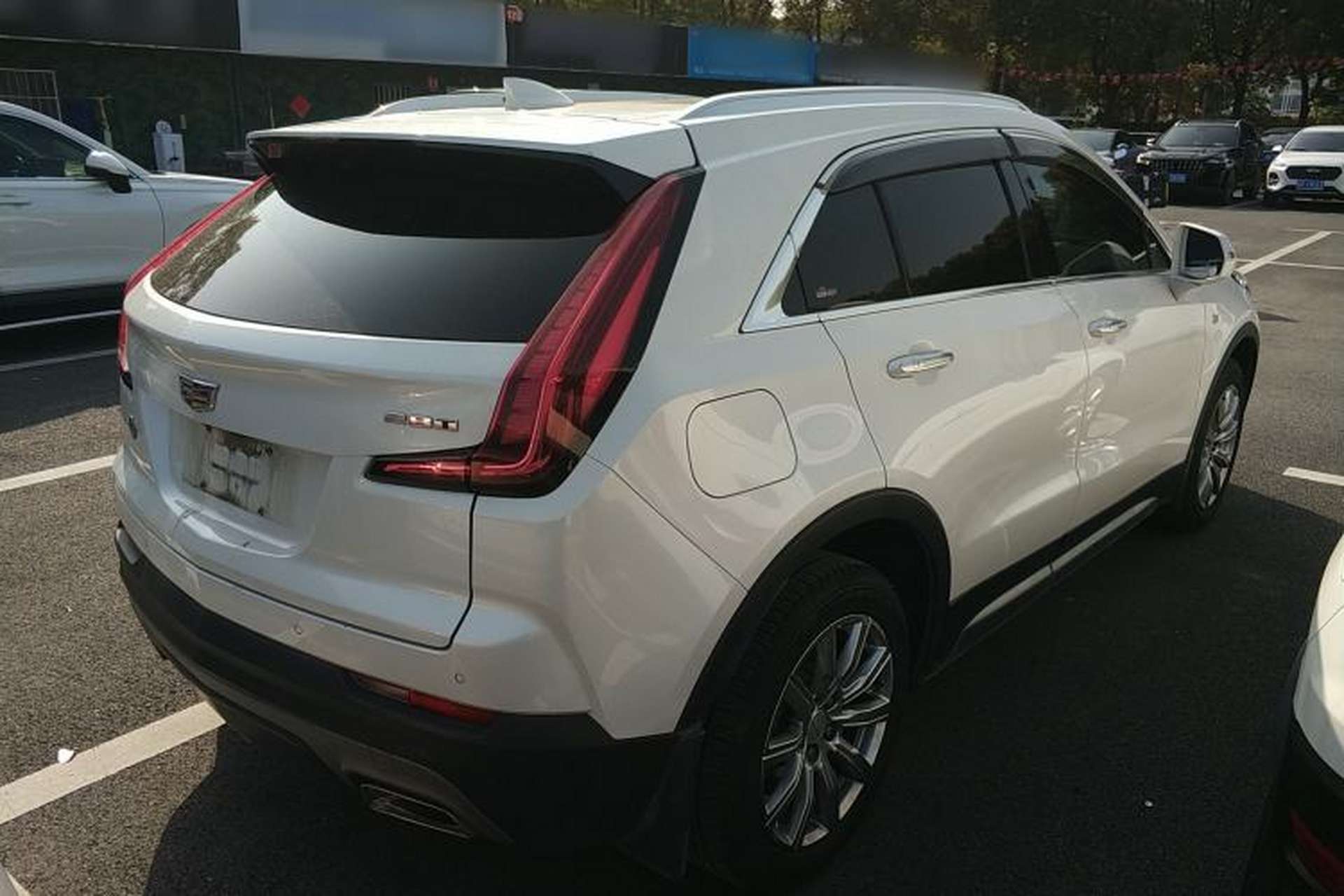 Used Cadillac XT4 2018 28T Two-Wheel Drive Leading Version Rear Right 45 Deg