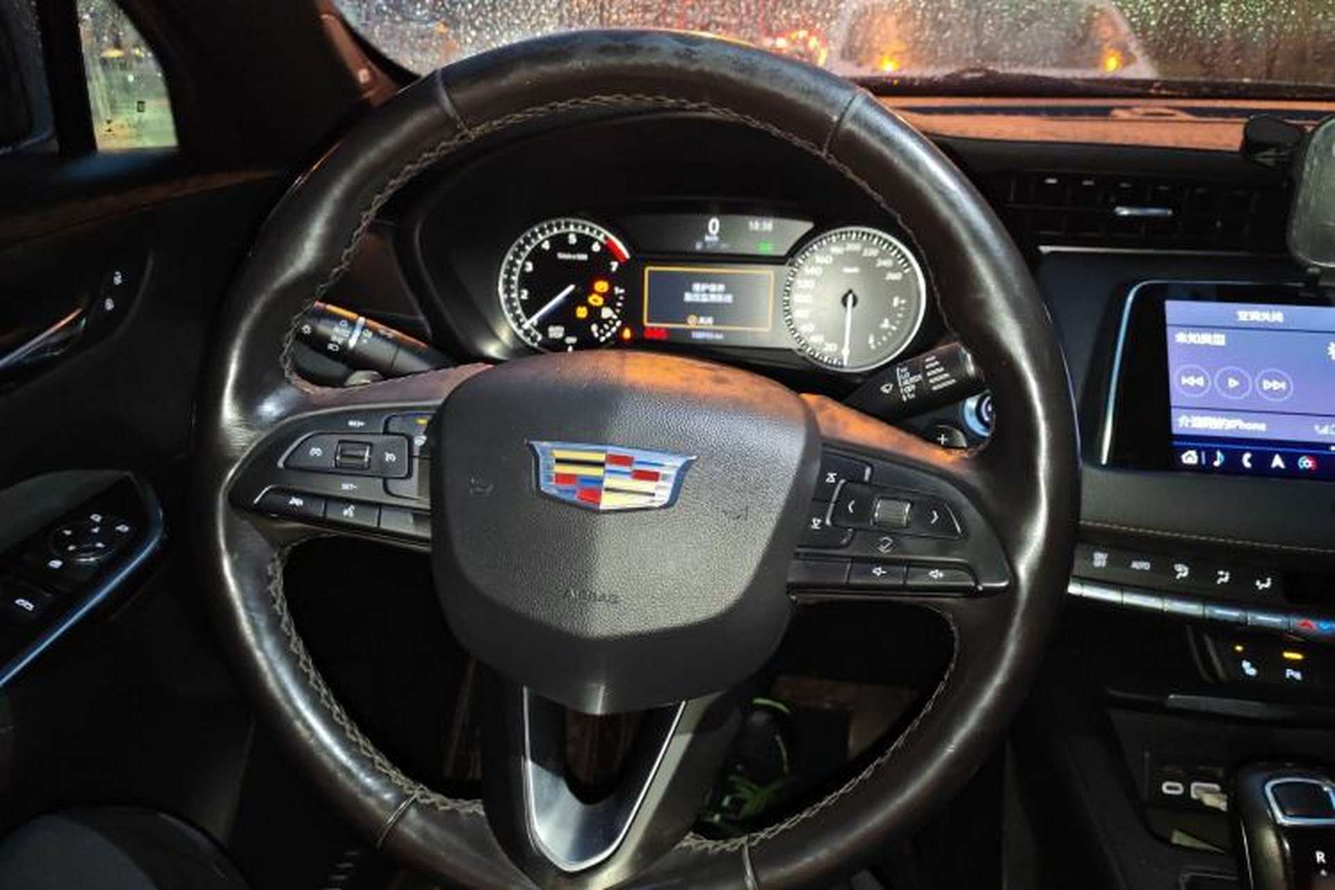 Used Cadillac XT4 2018 28T Two-Wheel Drive Leading Version Steering Wheel