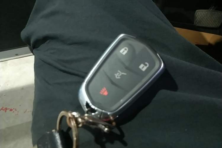 Used Cadillac XT4 2018 28T Two-Wheel Drive Leading Version Vehicle Key