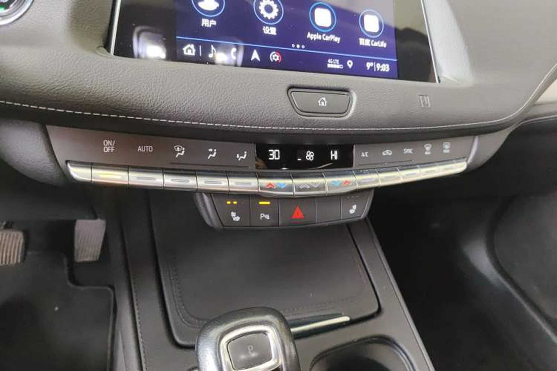 Used Cadillac XT4 2018 28T Two-Wheel Drive Leading Version Audio And AC Panel