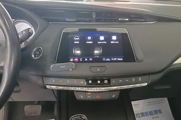 Used Cadillac XT4 2020 28T Two-Wheel-Drive Leading Version Audio And AC Panel