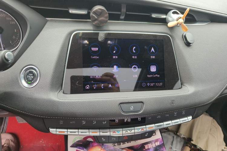 Used Cadillac XT4 2020 Revised Version 28T Two-Wheel Drive Leading Edition Audio And AC Panel