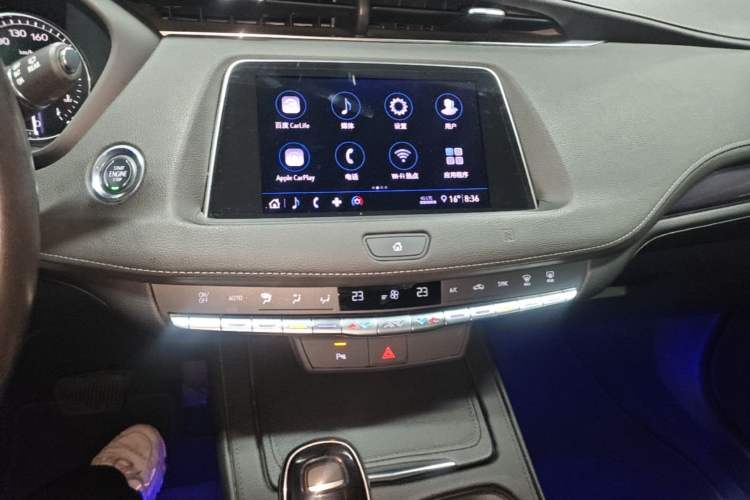 Used Cadillac XT4 2020 Revised Version 28T Two-Wheel Drive Tech Edition Audio And AC Panel