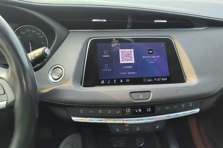 Used Cadillac XT4 2020 Revised Version 28T Two-Wheel Drive Leading Edition Audio And AC Panel
