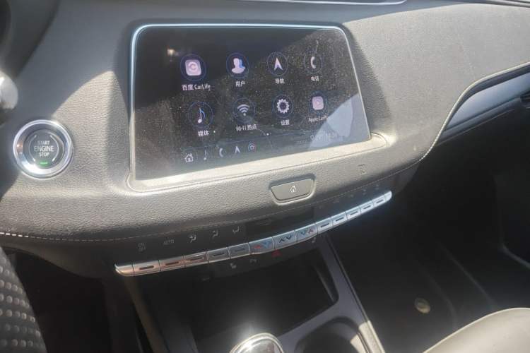 Used Cadillac XT4 2020 28T Two-Wheel-Drive Leading Version Audio And AC Panel
