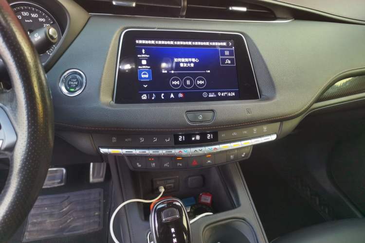 Used Cadillac XT4 2020 Revised Version 28T All-Wheel Drive Platinum Sport Edition Audio And AC Panel