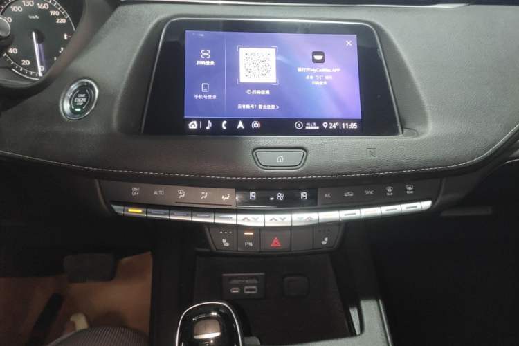 Used Cadillac XT4 2020 Revised Version 28T Two-Wheel Drive Leading Edition Audio And AC Panel