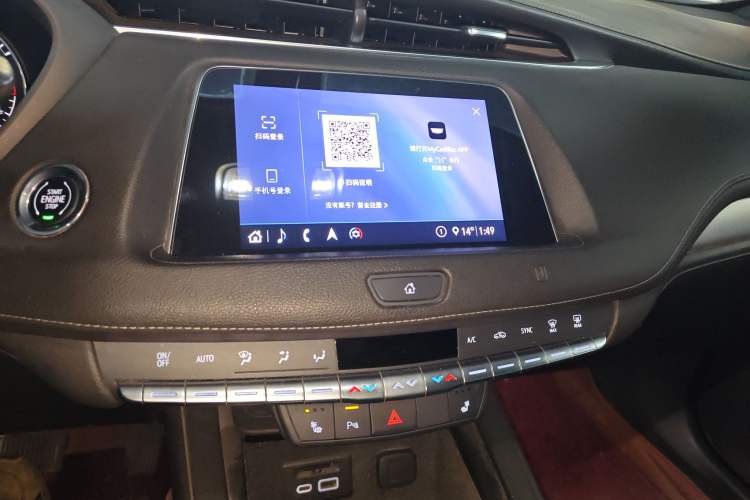 Used Cadillac XT4 2020 Revised Version 28T Two-Wheel Drive Leading Edition Audio And AC Panel