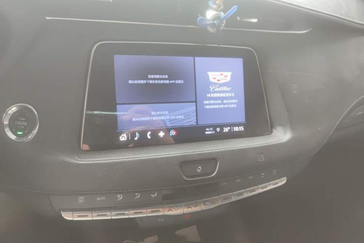 Used Cadillac XT4 2020 Revised Version 28T Two-Wheel Drive Tech Edition Audio And AC Panel
