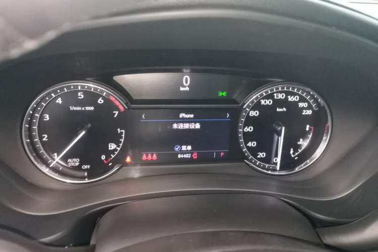 Used Cadillac XT4 2020 Revised Version 28T Two-Wheel Drive Luxury Edition Instrument Cluster