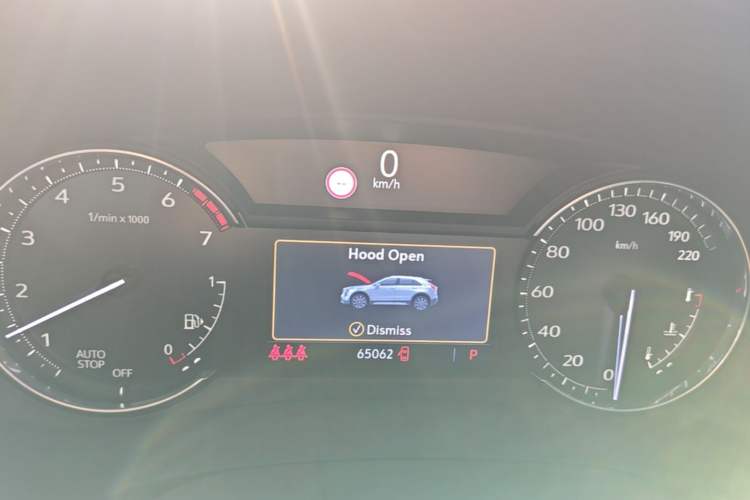 Used Cadillac XT4 2020 Revised Version 28T Two-Wheel Drive Leading Edition Instrument Cluster
