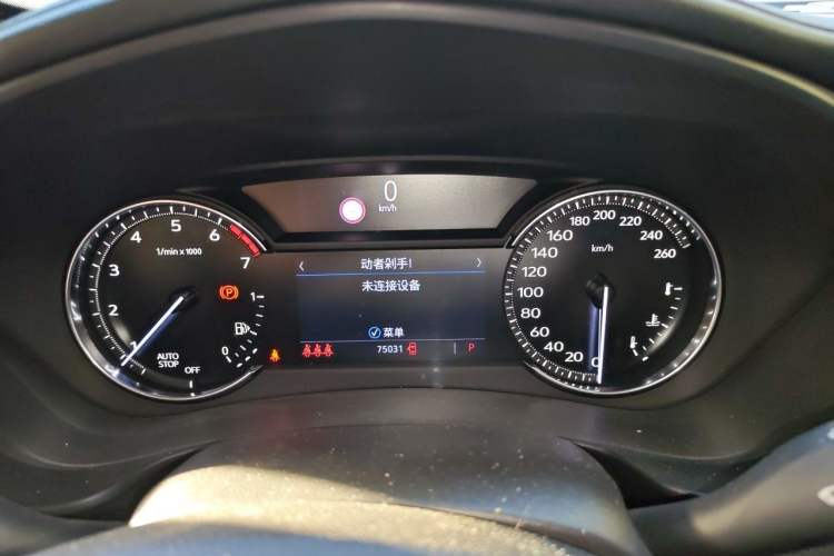 Used Cadillac XT4 2020 28T Two-Wheel-Drive Leading Version Instrument Cluster