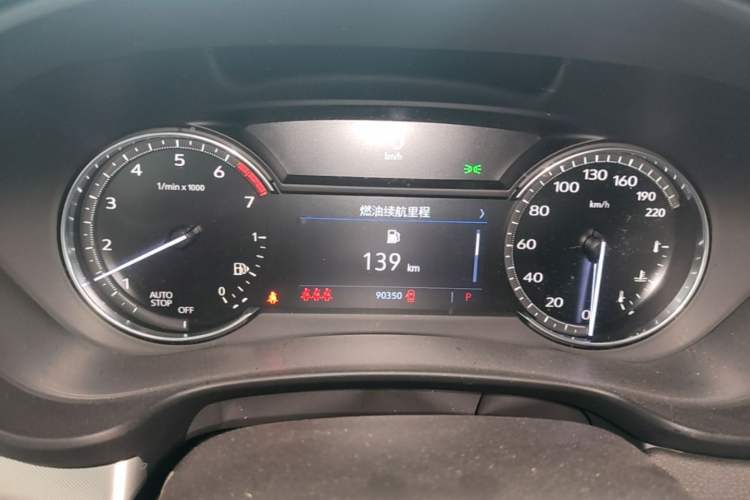 Used Cadillac XT4 2020 Revised Version 28T Two-Wheel Drive Luxury Edition Instrument Cluster