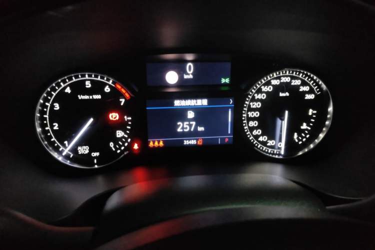 Used Cadillac XT4 2020 28T Two-Wheel-Drive Leading Version Instrument Cluster