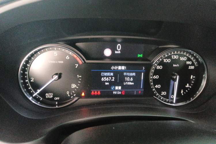 Used Cadillac XT4 2020 Revised Version 28T Two-Wheel Drive Leading Edition Instrument Cluster