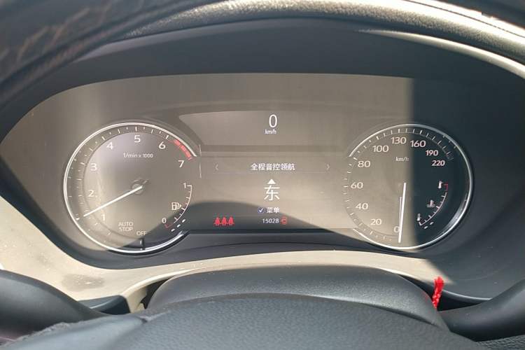 Used Cadillac XT4 2020 Revised Version 28T Two-Wheel Drive Tech Edition Instrument Cluster