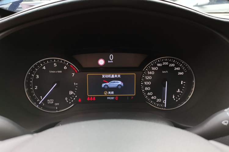Used Cadillac XT4 2020 Revised Version 28T Two-Wheel Drive Luxury Edition Instrument Cluster