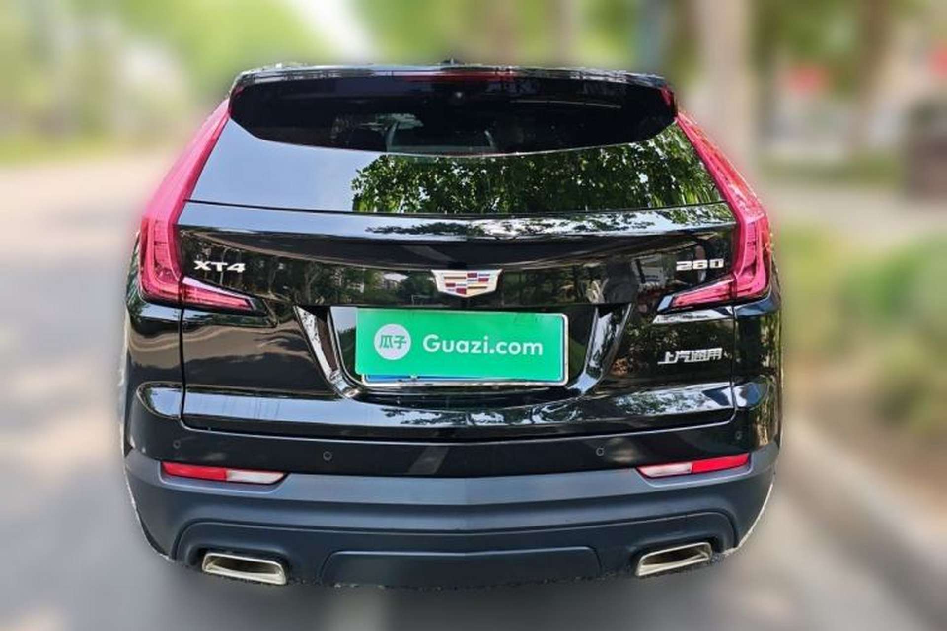 Used Cadillac XT4 2020 Revised Version 28T Two-Wheel Drive Tech Edition Rear