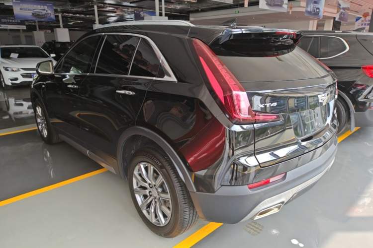 Used Cadillac XT4 2020 Revised Version 28T Two-Wheel Drive Leading Edition Rear Left 45 Deg