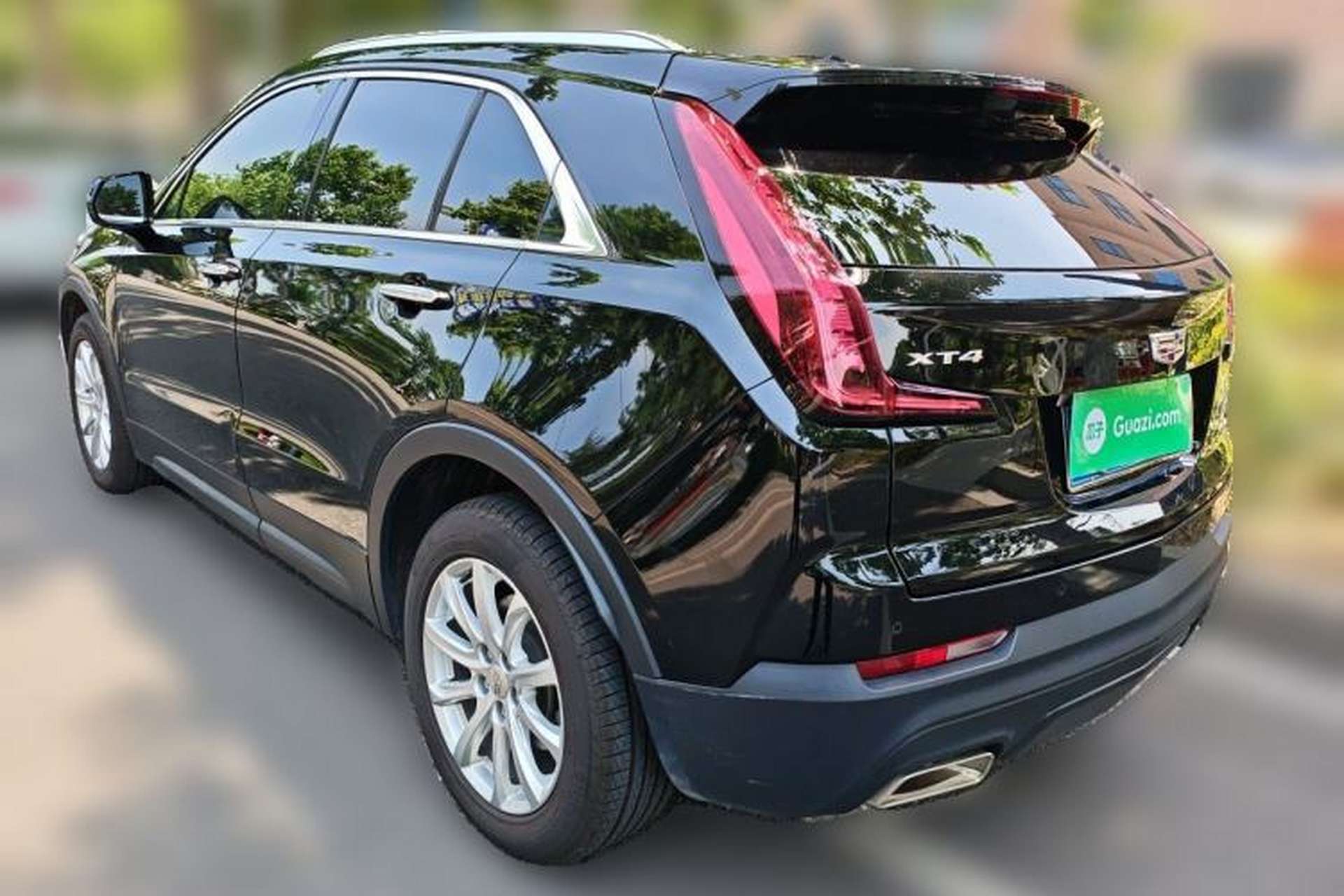 Used Cadillac XT4 2020 Revised Version 28T Two-Wheel Drive Tech Edition Rear Left 45 Deg