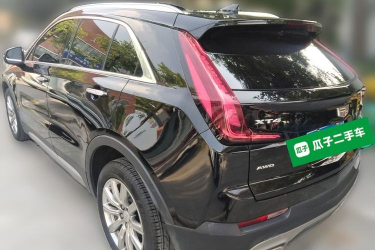Used Cadillac XT4 2020 Revised Version 28T All-Wheel Drive Leading Edition Rear Left 45 Deg