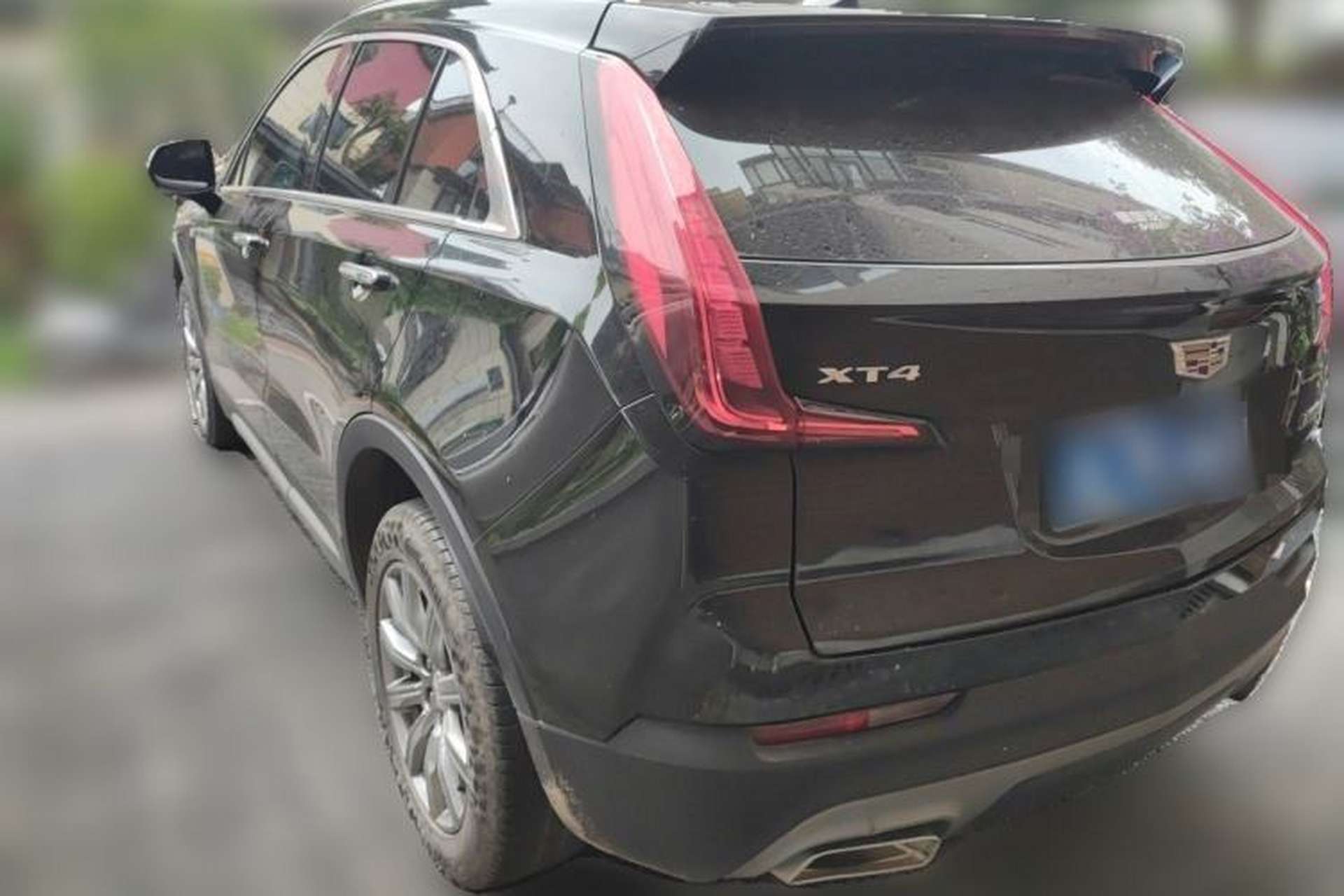Used Cadillac XT4 2020 Revised Version 28T Two-Wheel Drive Leading Edition Rear Left 45 Deg