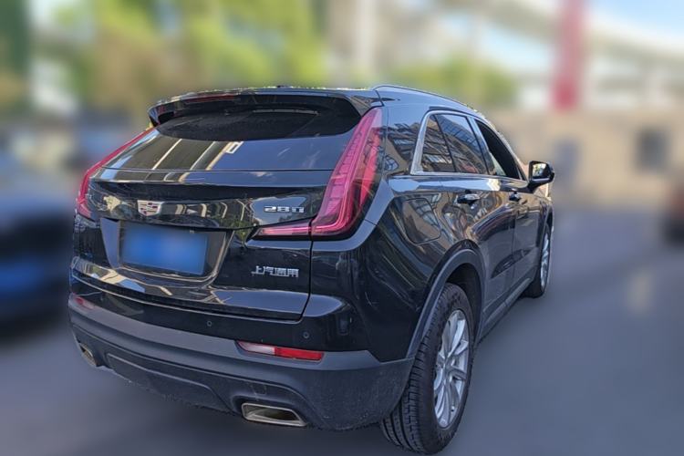 Used Cadillac XT4 2020 Revised Version 28T Two-Wheel Drive Tech Edition Rear Right 45 Deg