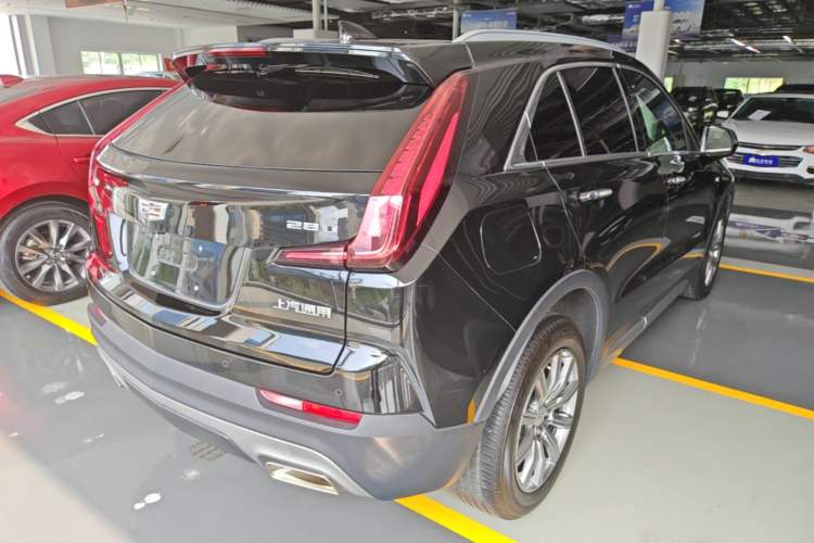 Used Cadillac XT4 2020 Revised Version 28T Two-Wheel Drive Leading Edition Rear Right 45 Deg