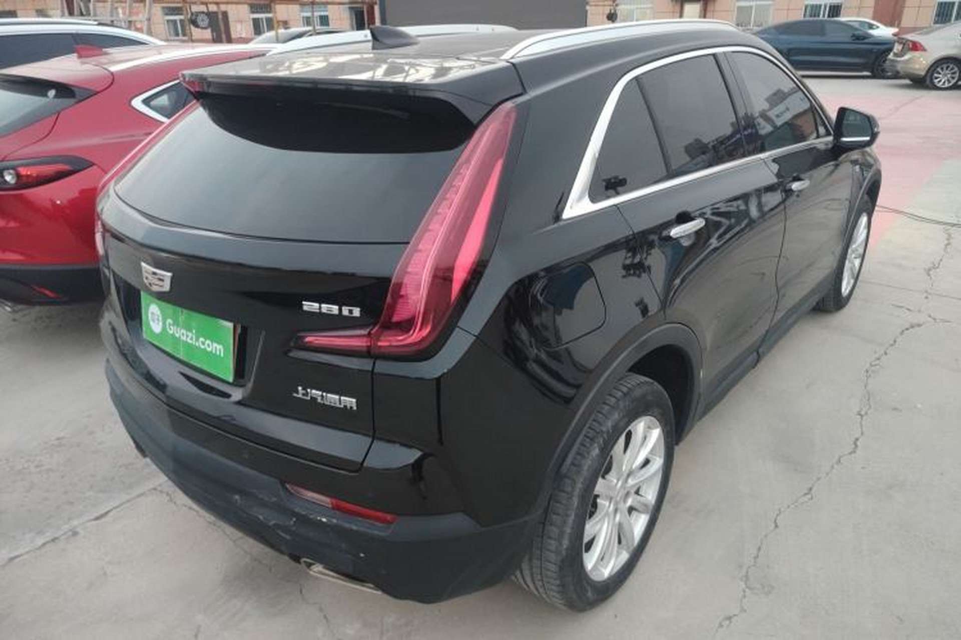Used Cadillac XT4 2020 Revised Version 28T Two-Wheel Drive Tech Edition Rear Right 45 Deg