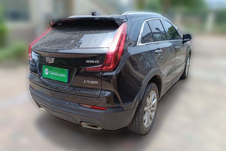 Used Cadillac XT4 2020 Revised Version 28T Two-Wheel Drive Tech Edition Rear Right 45 Deg