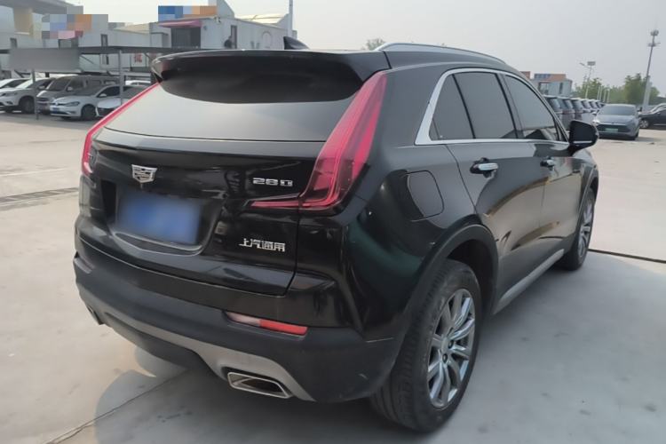 Used Cadillac XT4 2020 Revised Version 28T Two-Wheel Drive Leading Edition Rear Right 45 Deg