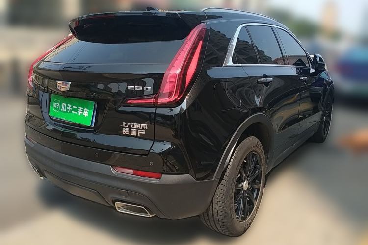 Used Cadillac XT4 2020 Revised Version 28T Two-Wheel Drive Tech Edition Rear Right 45 Deg