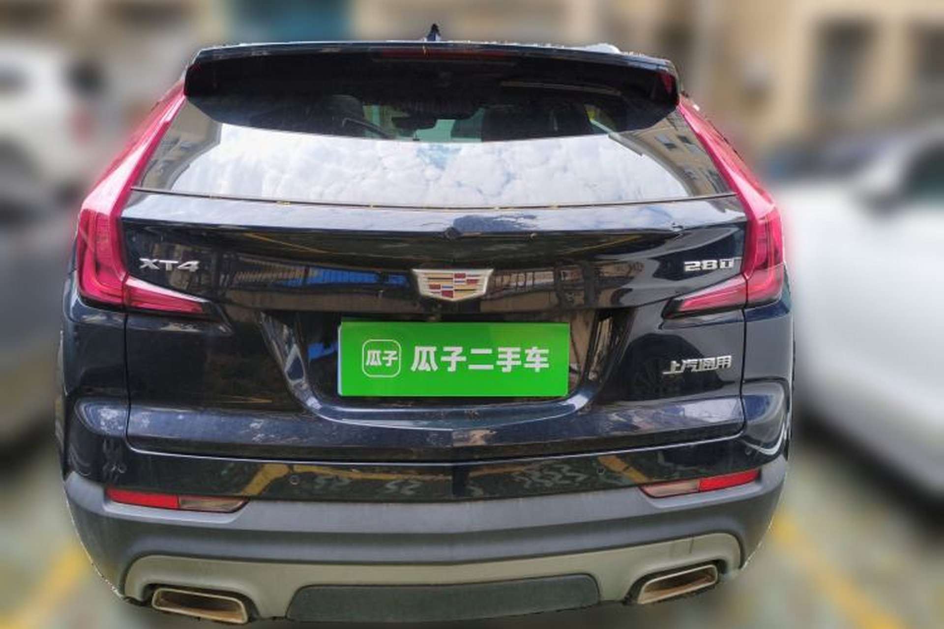Used Cadillac XT4 2020 Revised Version 28T Two-Wheel Drive Luxury Edition Rear