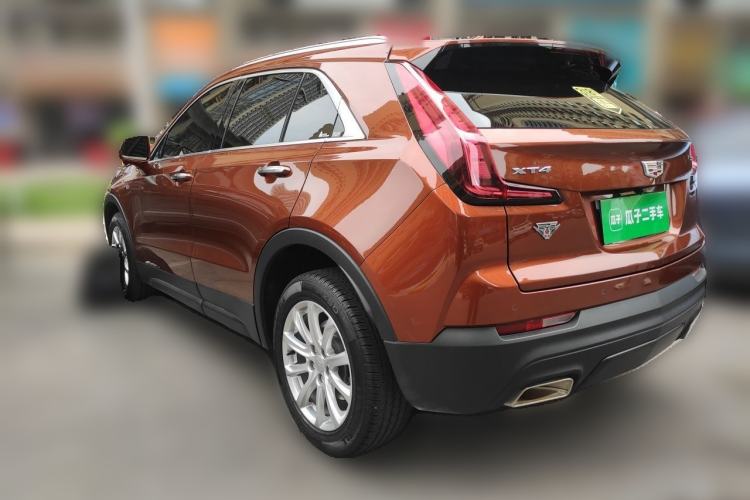 Used Cadillac XT4 2020 Revised Version 28T Two-Wheel Drive Tech Edition Rear Left 45 Deg