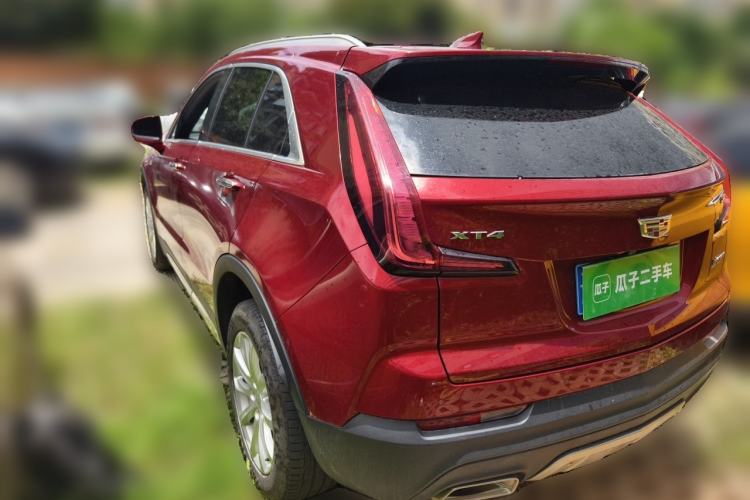 Used Cadillac XT4 2020 Revised Version 28T Two-Wheel Drive Tech Edition Rear Left 45 Deg