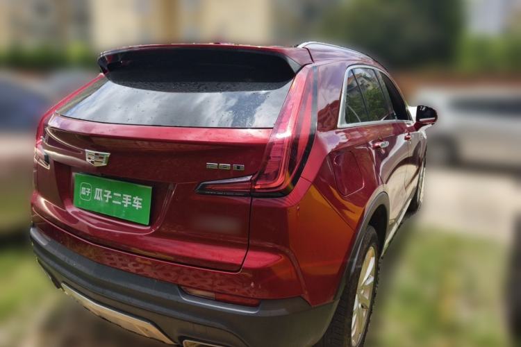 Used Cadillac XT4 2020 Revised Version 28T Two-Wheel Drive Tech Edition Rear Right 45 Deg