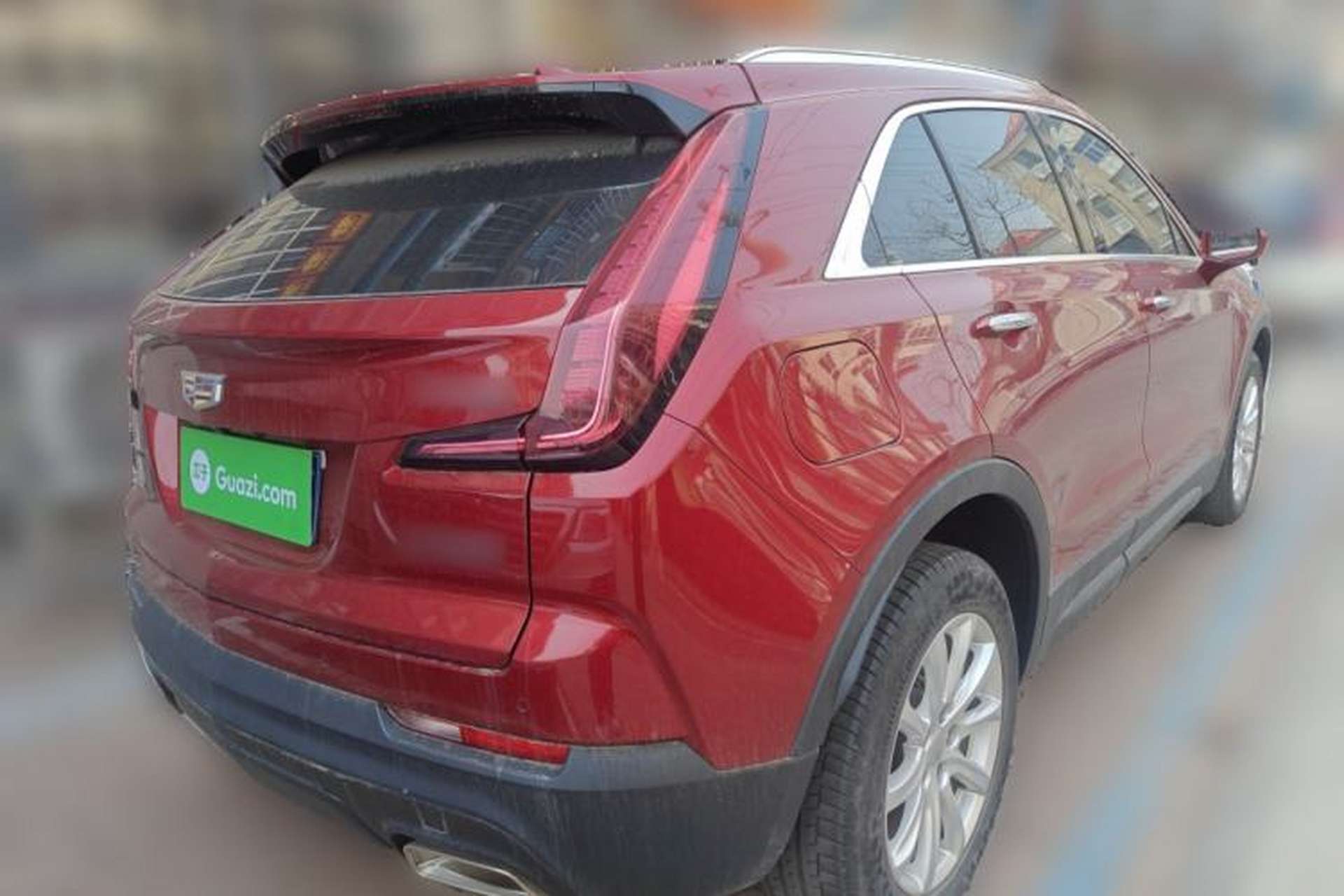 Used Cadillac XT4 2020 Revised Version 28T Two-Wheel Drive Tech Edition Rear Right 45 Deg