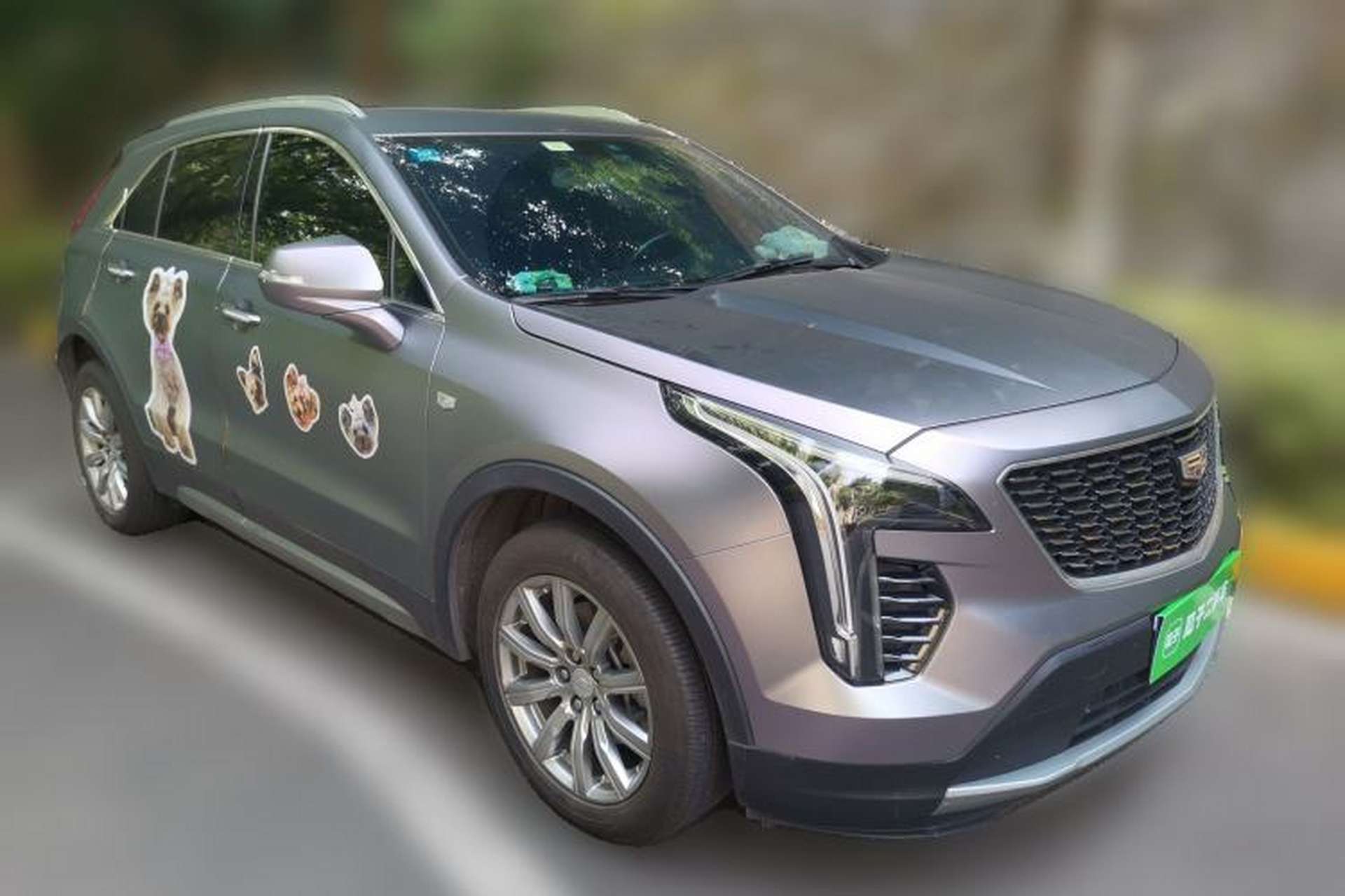 Used Cadillac XT4 2020 28T Two-Wheel-Drive Leading Version Front Right 45 Deg