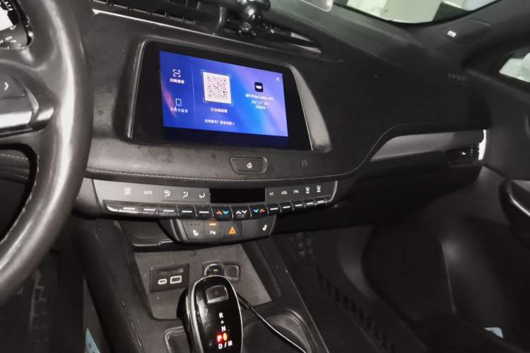 Used Cadillac XT4 2020 28T Two-Wheel-Drive Leading Version Audio And AC Panel