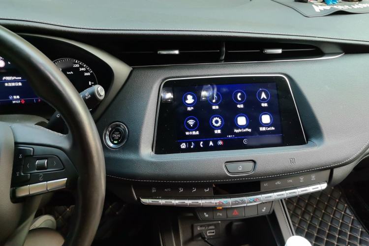 Used Cadillac XT4 2020 28T Two-Wheel-Drive Leading Version Audio And AC Panel