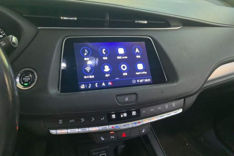 Used Cadillac XT4 2020 Revised Version 28T Two-Wheel Drive Leading Edition Audio And AC Panel