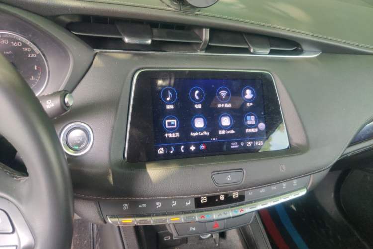 Used Cadillac XT4 2020 Revised Version 28T Two-Wheel Drive Tech Edition Audio And AC Panel