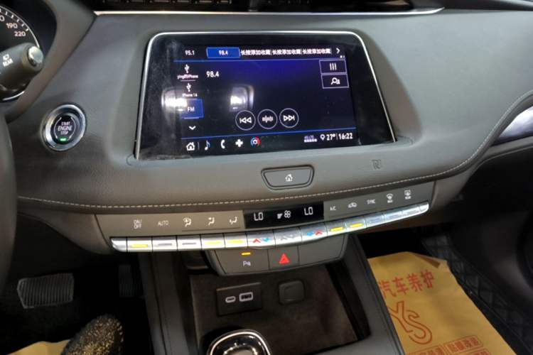 Used Cadillac XT4 2020 Revised Version 28T Two-Wheel Drive Tech Edition Audio And AC Panel