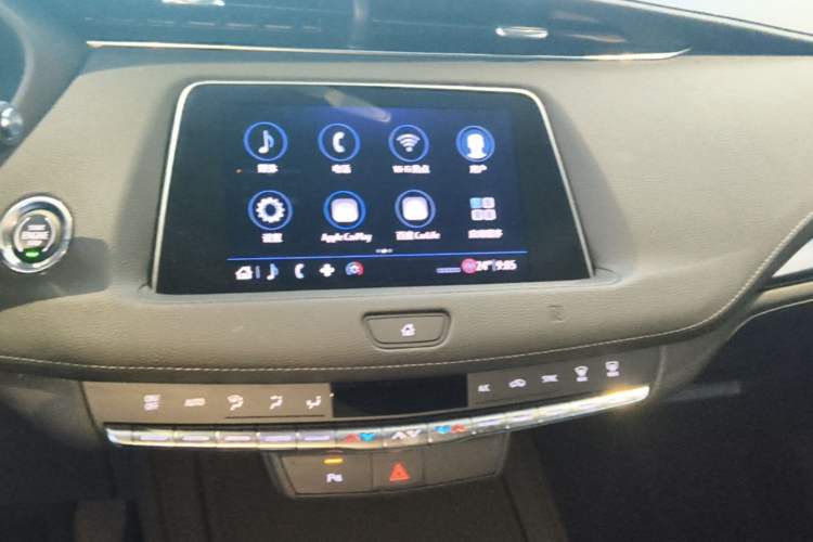 Used Cadillac XT4 2020 Revised Version 28T Two-Wheel Drive Tech Edition Audio And AC Panel