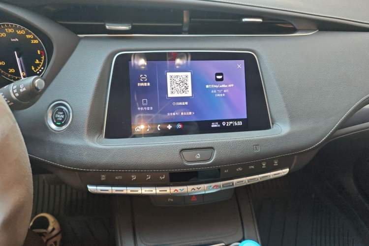 Used Cadillac XT4 2020 Revised Version 28T Two-Wheel Drive Tech Edition Audio And AC Panel